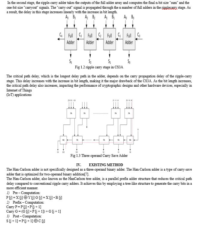 Design Of High Speed Area Efficient Vlsi Architecture Of Bit Three